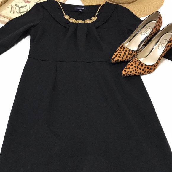 Lands End Black Knit Dress - Picture 7 of 13